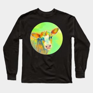 Summer Cow Long Sleeve T-Shirt